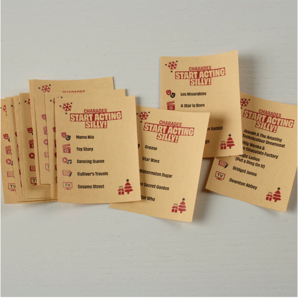 The Nutcracker Script Handmade Mini 6" Christmas Crackers (8 Pack)