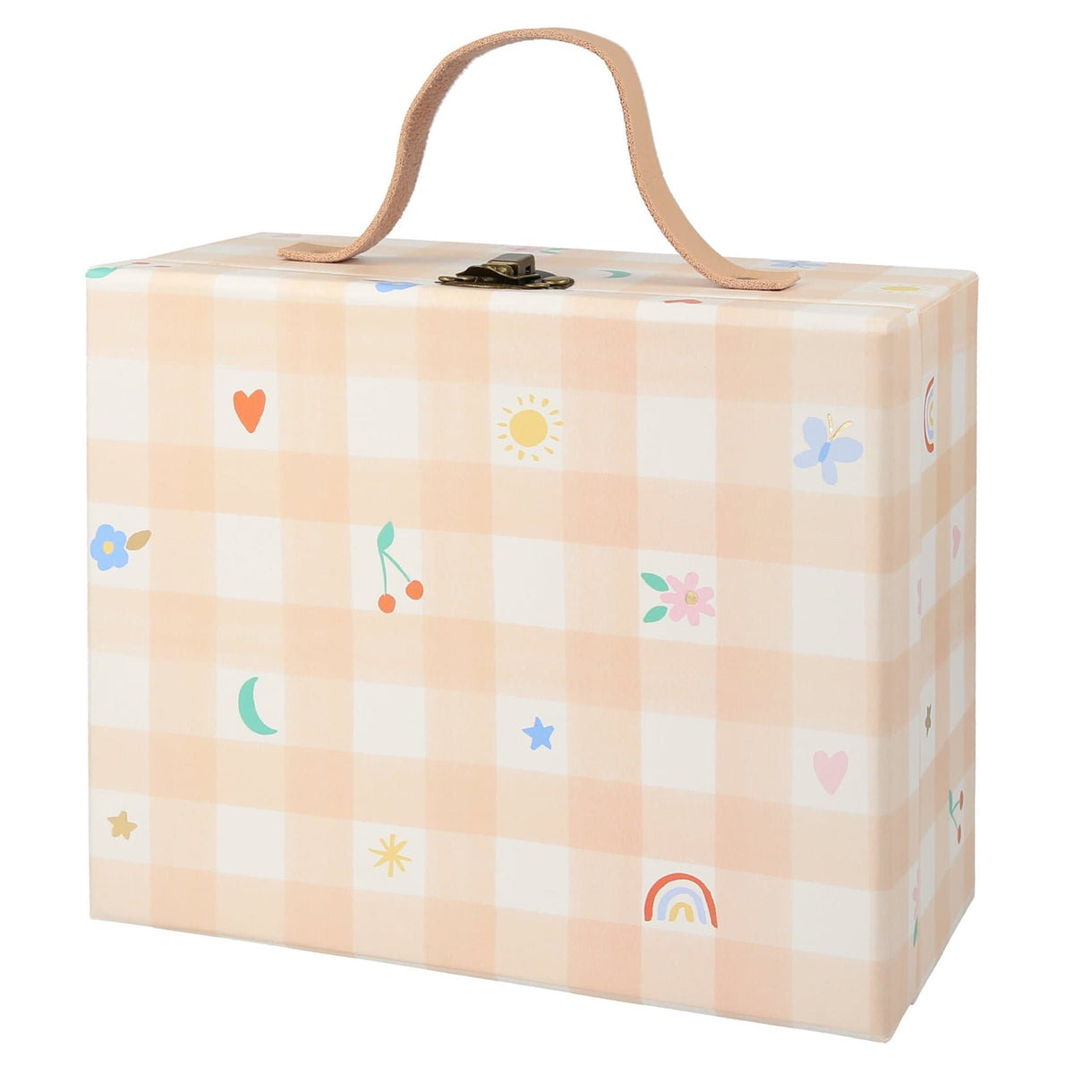 Enamel Charm Necklace Luxury Advent Calendar Suitcase