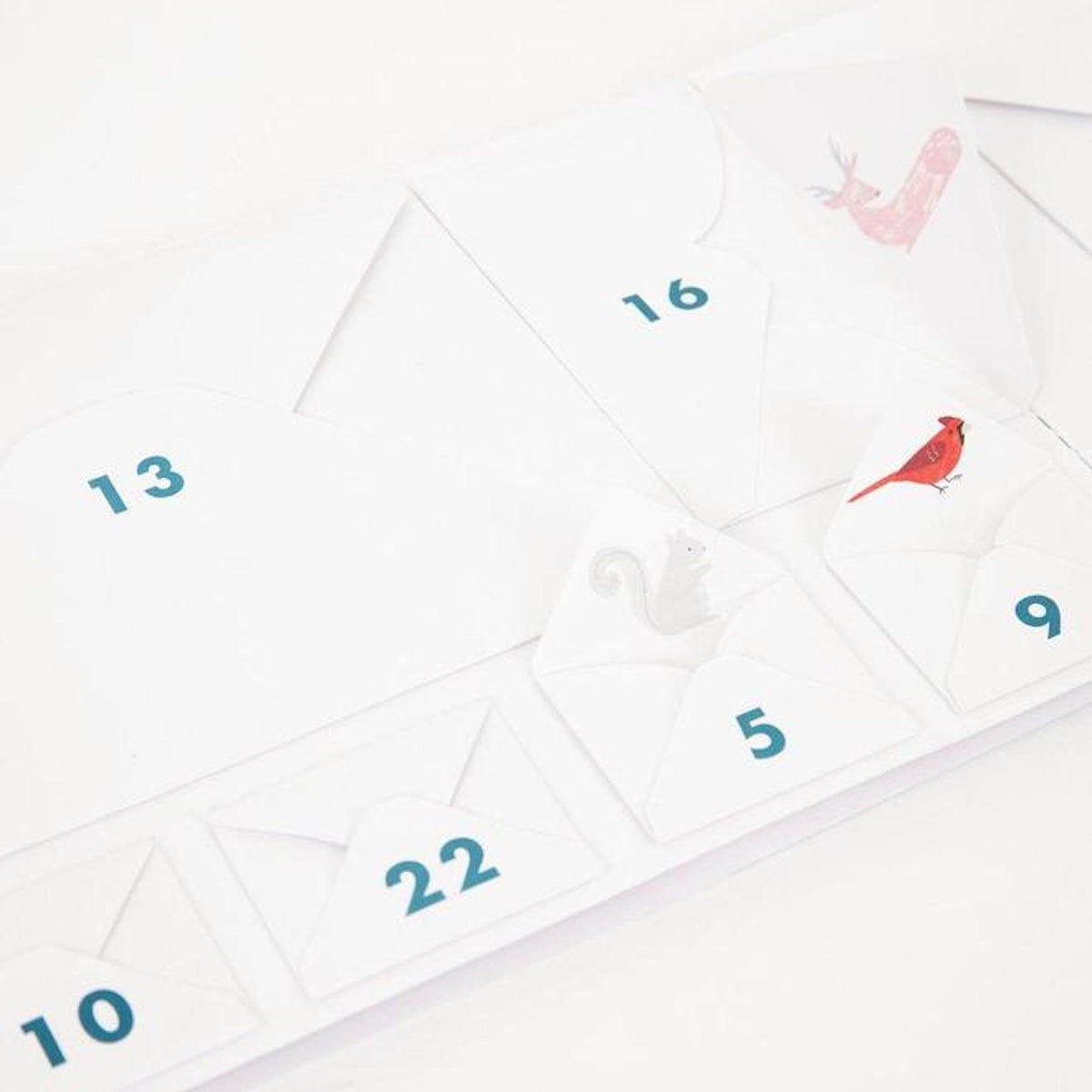 Luxury Winter Wonderland Paper Craft Advent Calendar