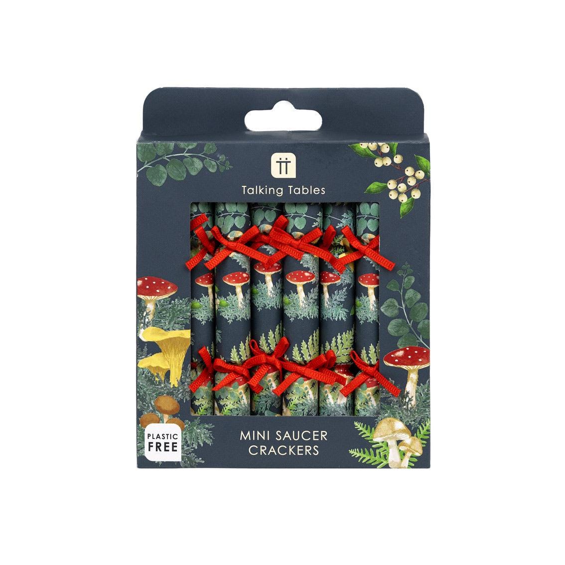 Midnight Forest Mini 5" Saucer Crackers (8 Pack)