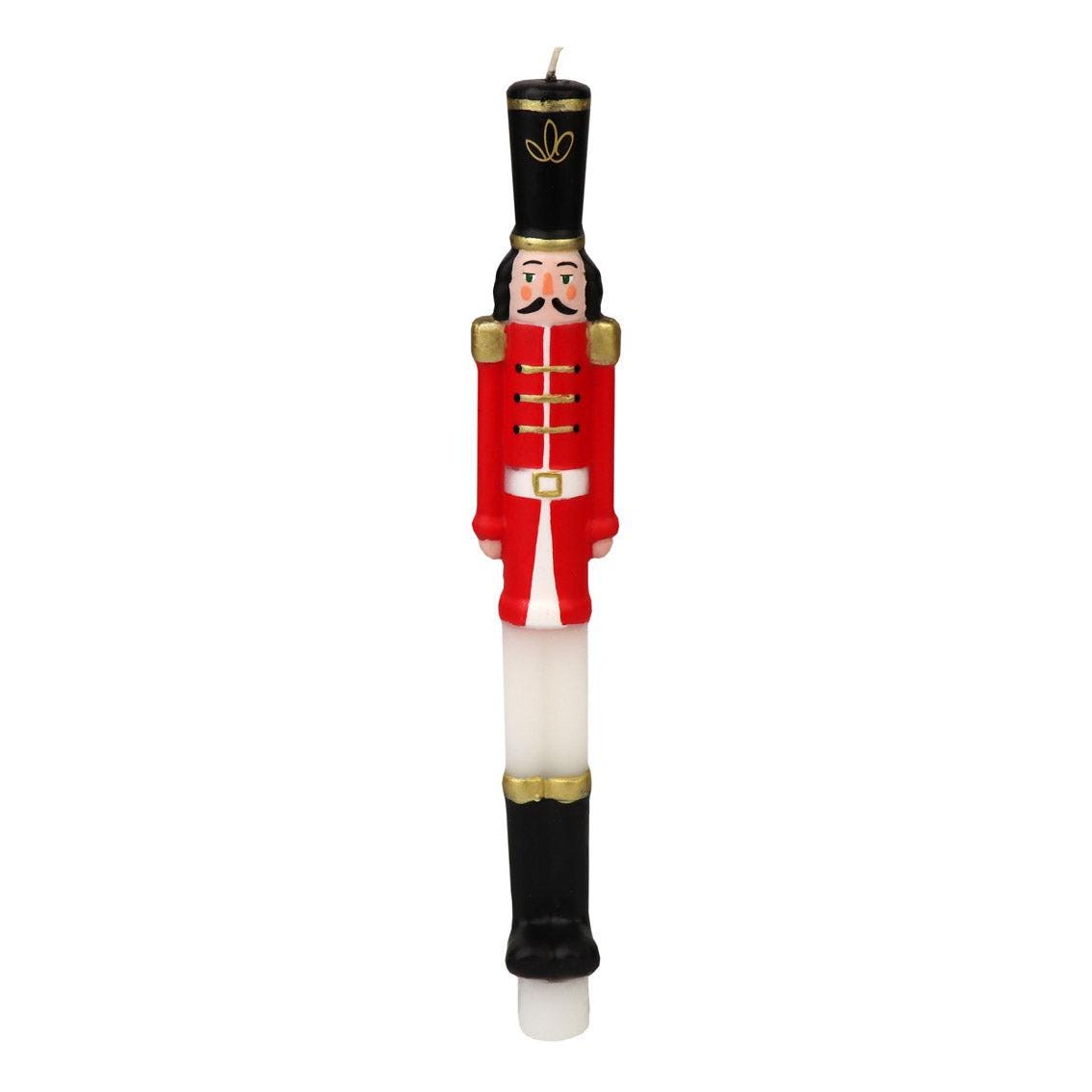 Nutcracker Shaped Christmas Character Candles (2 Pack)