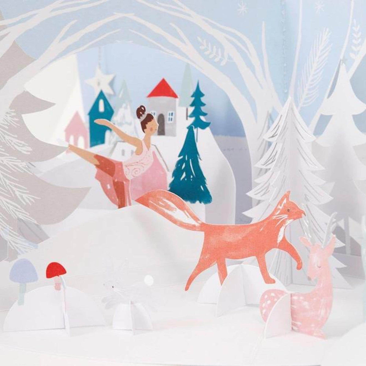 Luxury Winter Wonderland Paper Craft Advent Calendar
