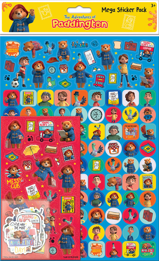 Adventures of Paddington Mega Stickers by Paper Projects
