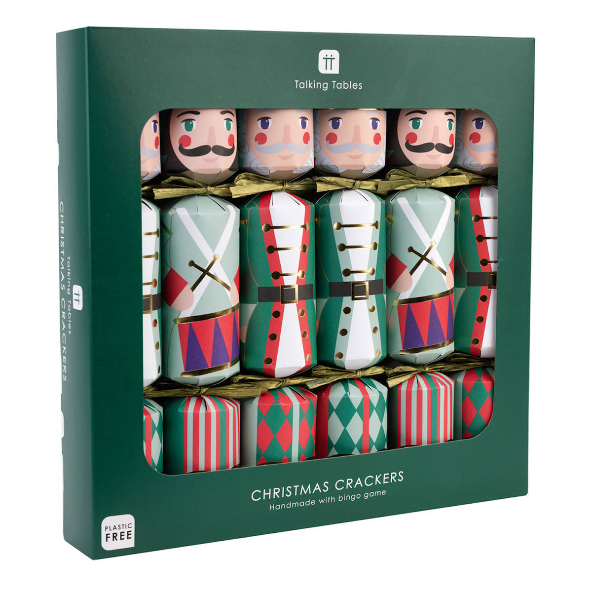 Botanical Nutcracker Bingo Crackers One Posh Party 