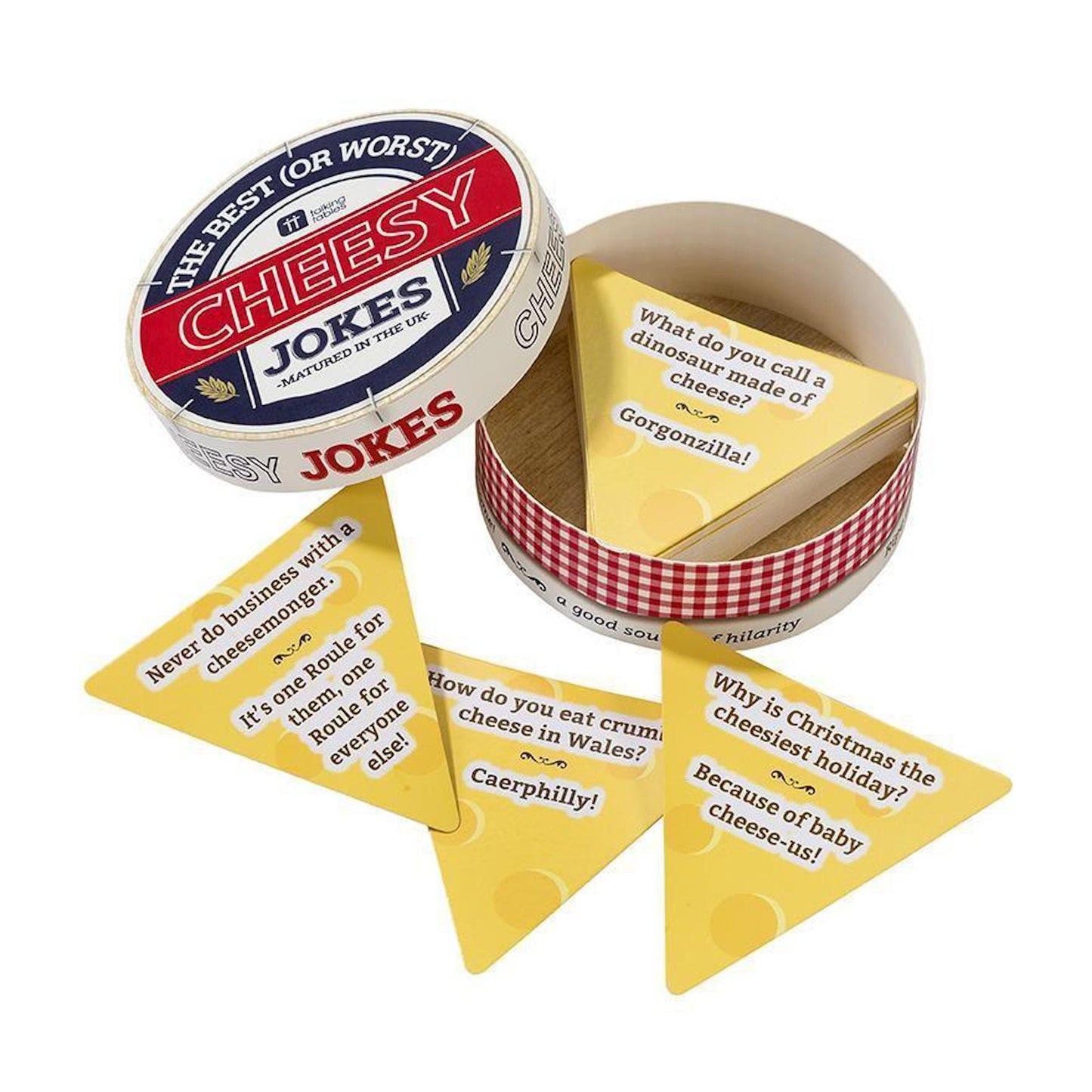 Christmas Entertainment Cheesy Jokes by Talking Tables