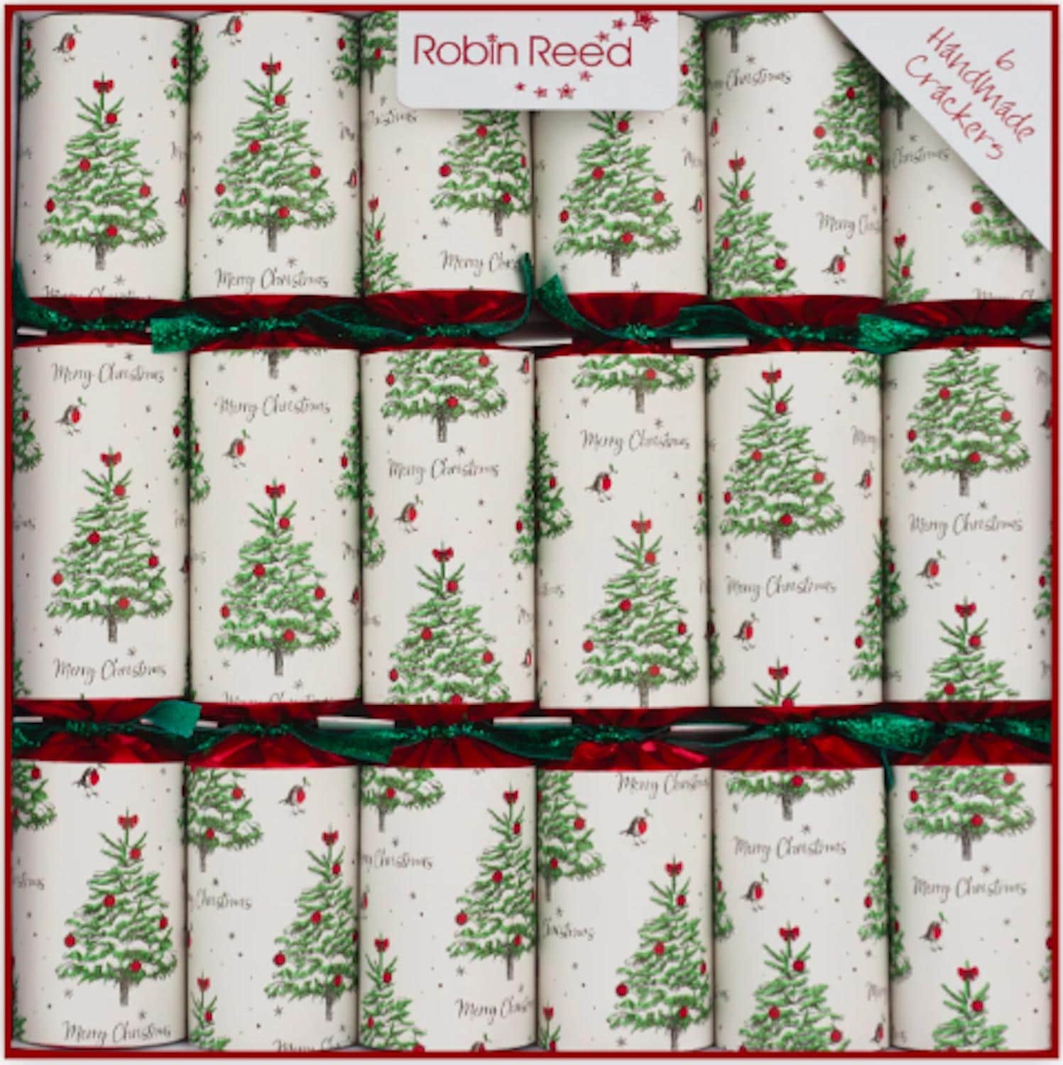 Christmas Trees Crackers by Robin Reed