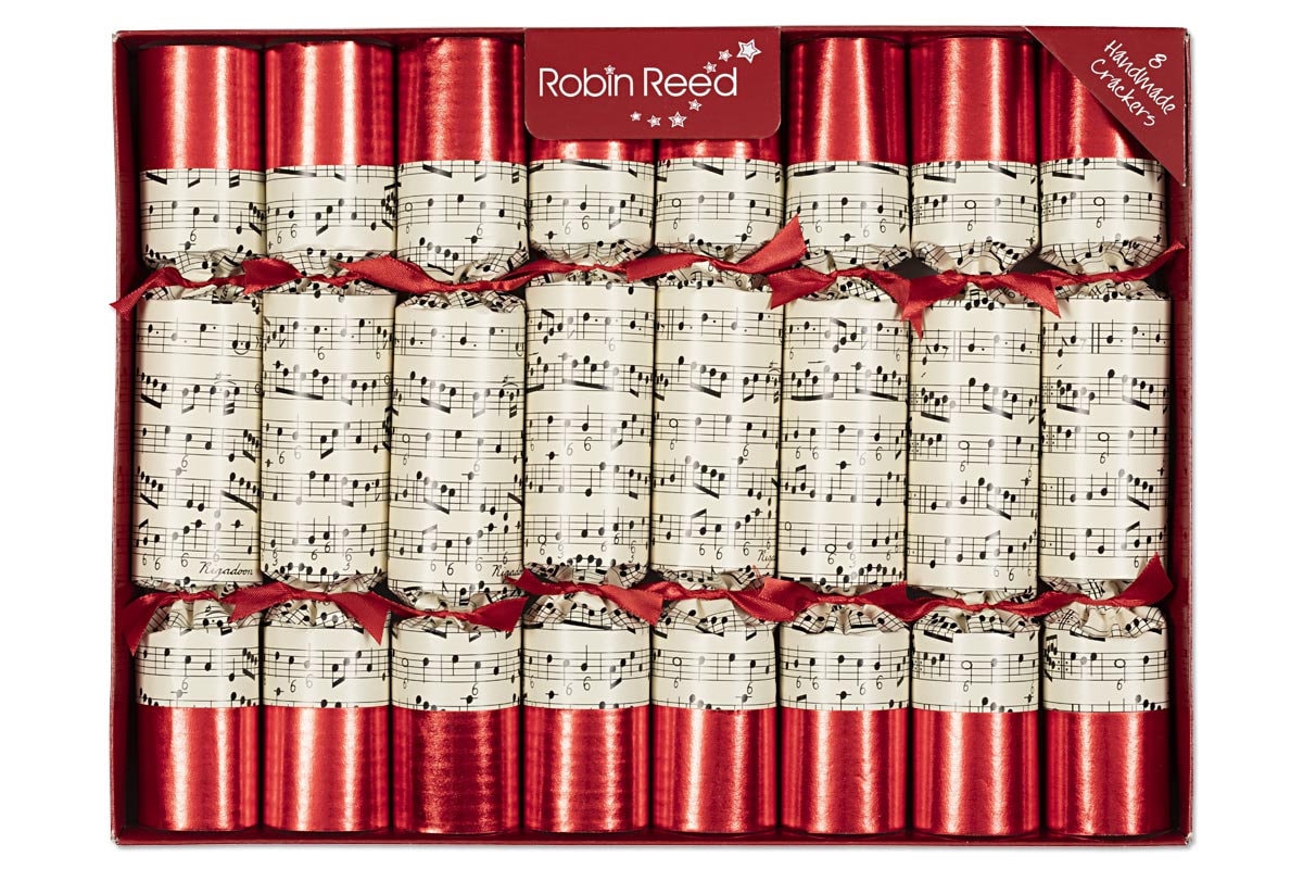 Concerto Musical Christmas Crackers - One Posh Party