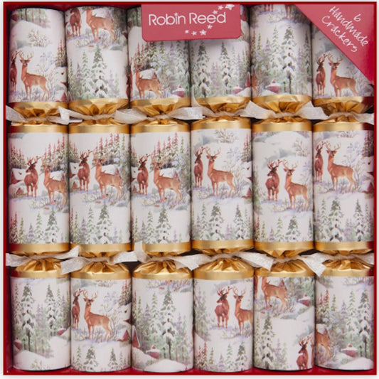 Deer Christmas Crackers by Robin Reed