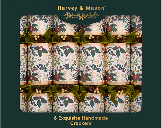 Exquisite Festive Foliage Extra Large Luxury Crackers - One Posh Party 