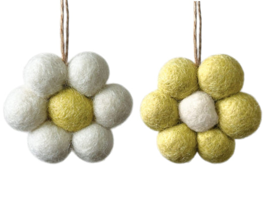 Felt Daisy Hanger by East of India