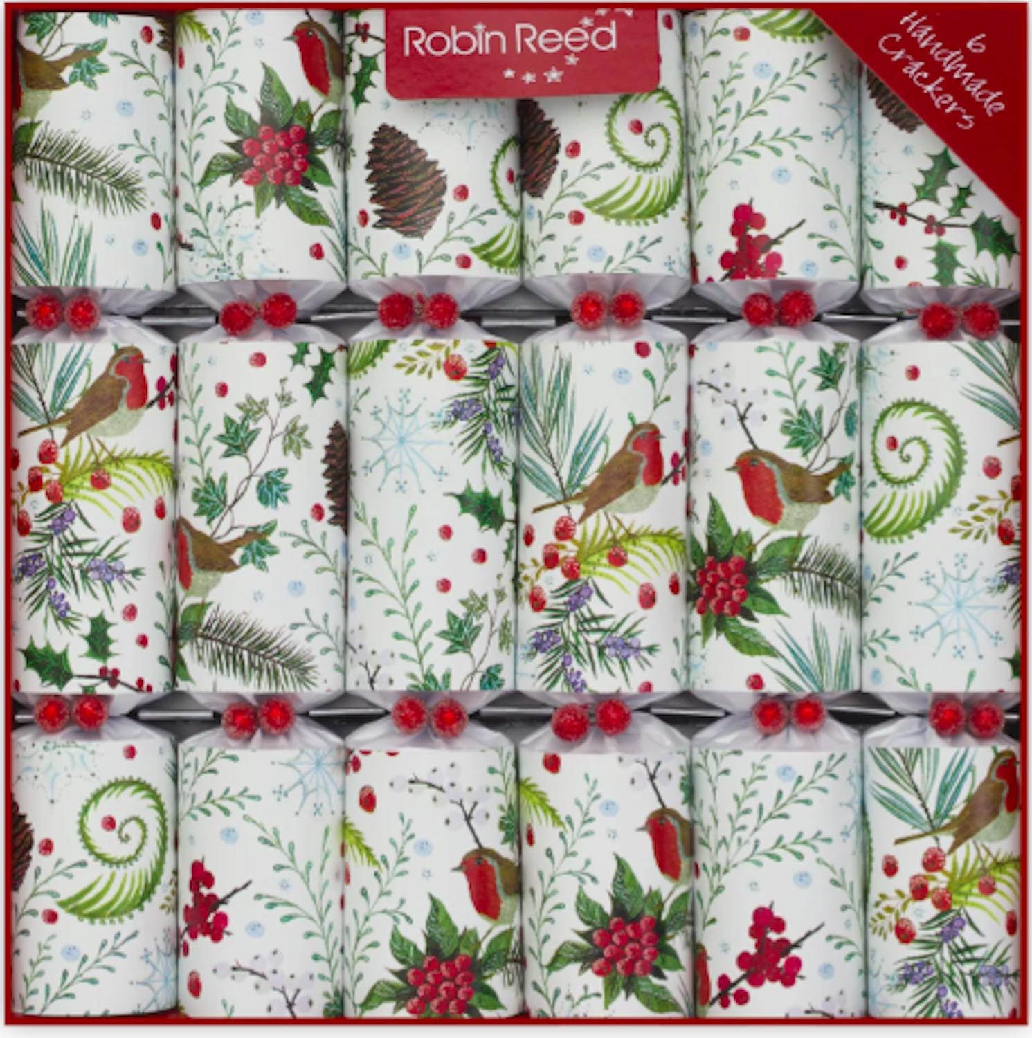 Festive Foliage Christmas Crackers by Robin Reed