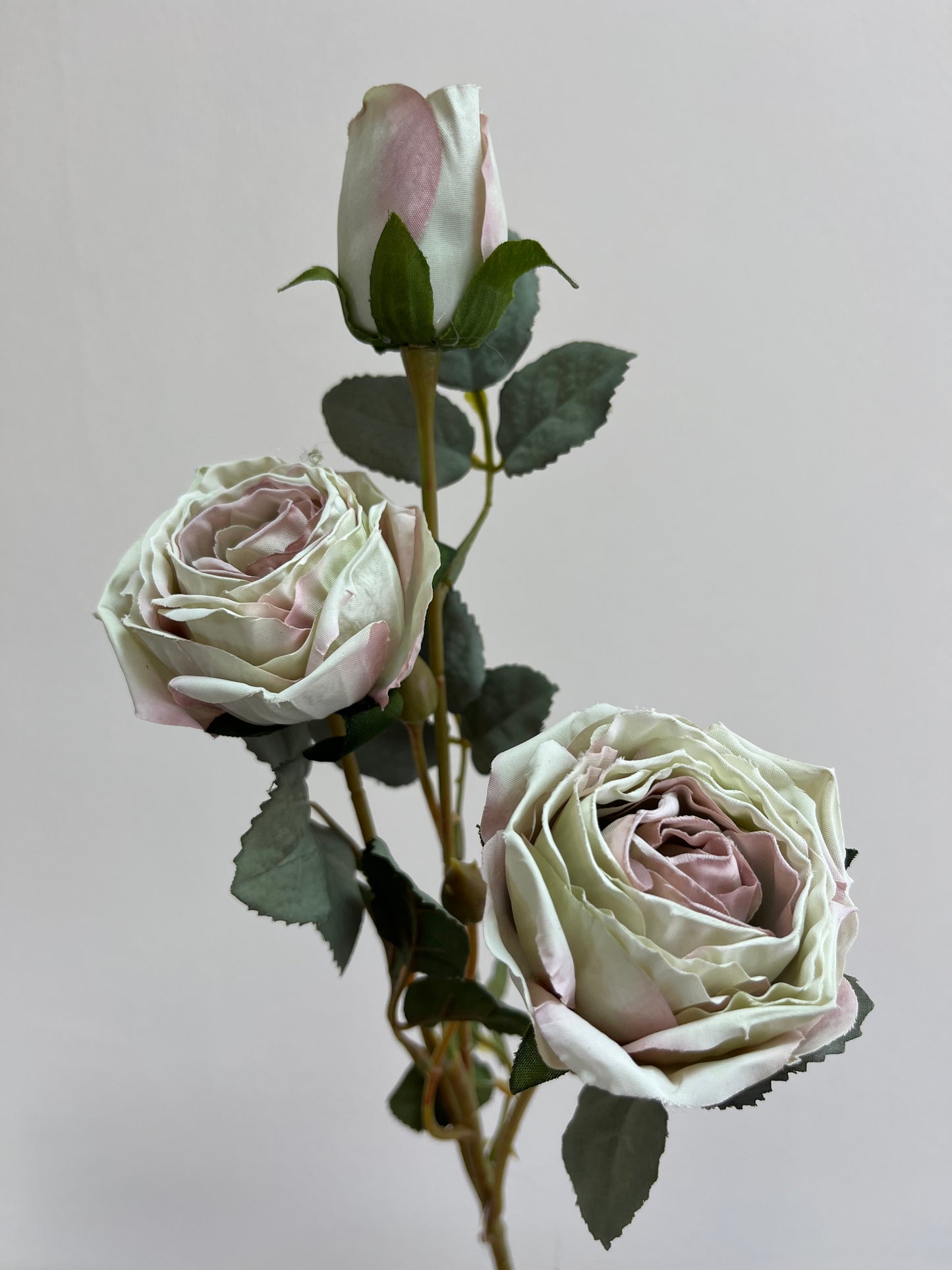 Pastel Peony, Roses and Papaver, Dusky Pink and White Mix Faux Flowers