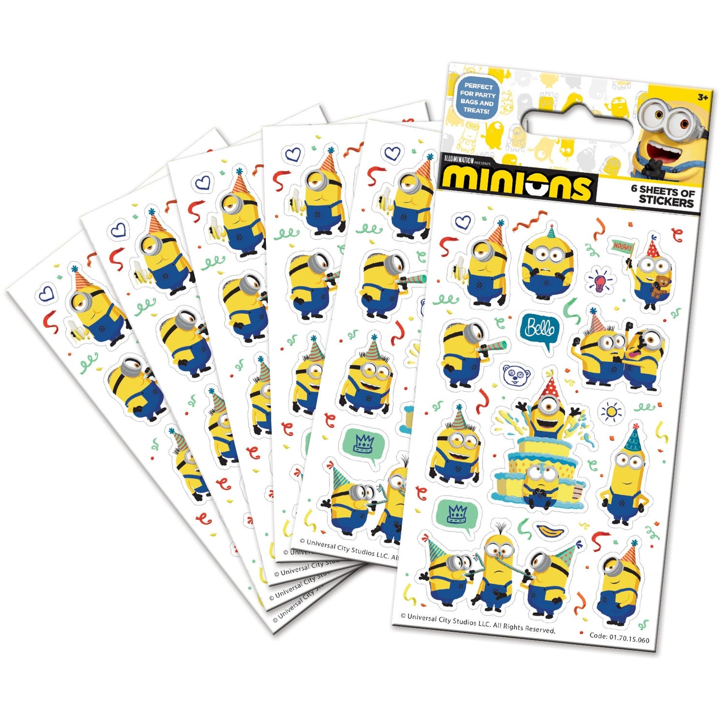 Minions Party Stickers by Paper Projects 