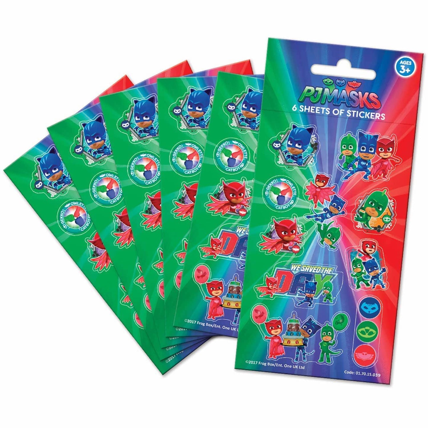 PJ Masks Party Stickers by Paper Projects