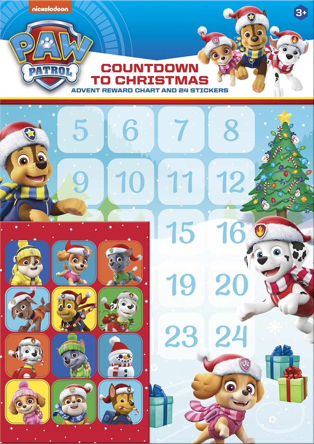 Paw Patrol Christmas Advent by Paper Projects
