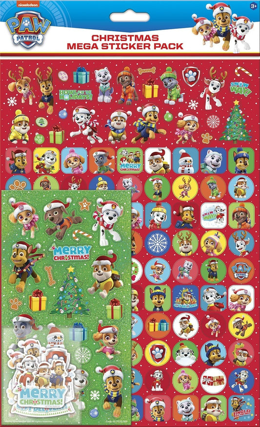 Paw Patrol Christmas Mega Stickers by Paper Projects