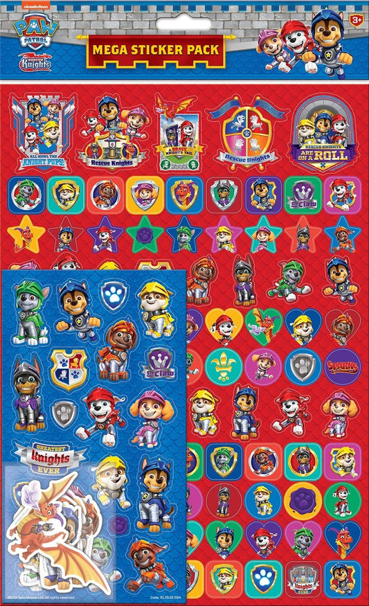 Paw Patrol Knights to the Rescue Mega Stickers by Paper Projects