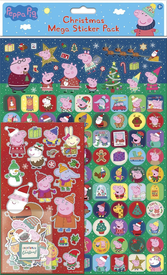 Peppa Pig Christmas Mega Stickers by Paper Projects