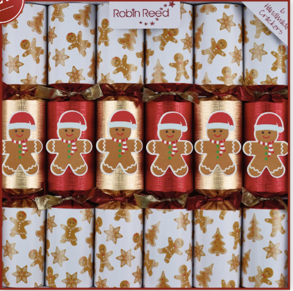Racing Gingerbread Christmas Crackers One Posh Party 