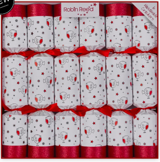 Racing Robin Christmas Crackers by Robin Reed