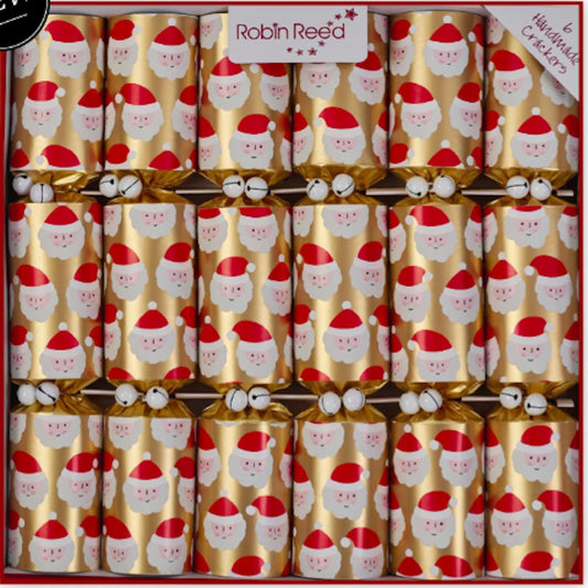 Racing Santa Christmas Crackers by Robin Reed