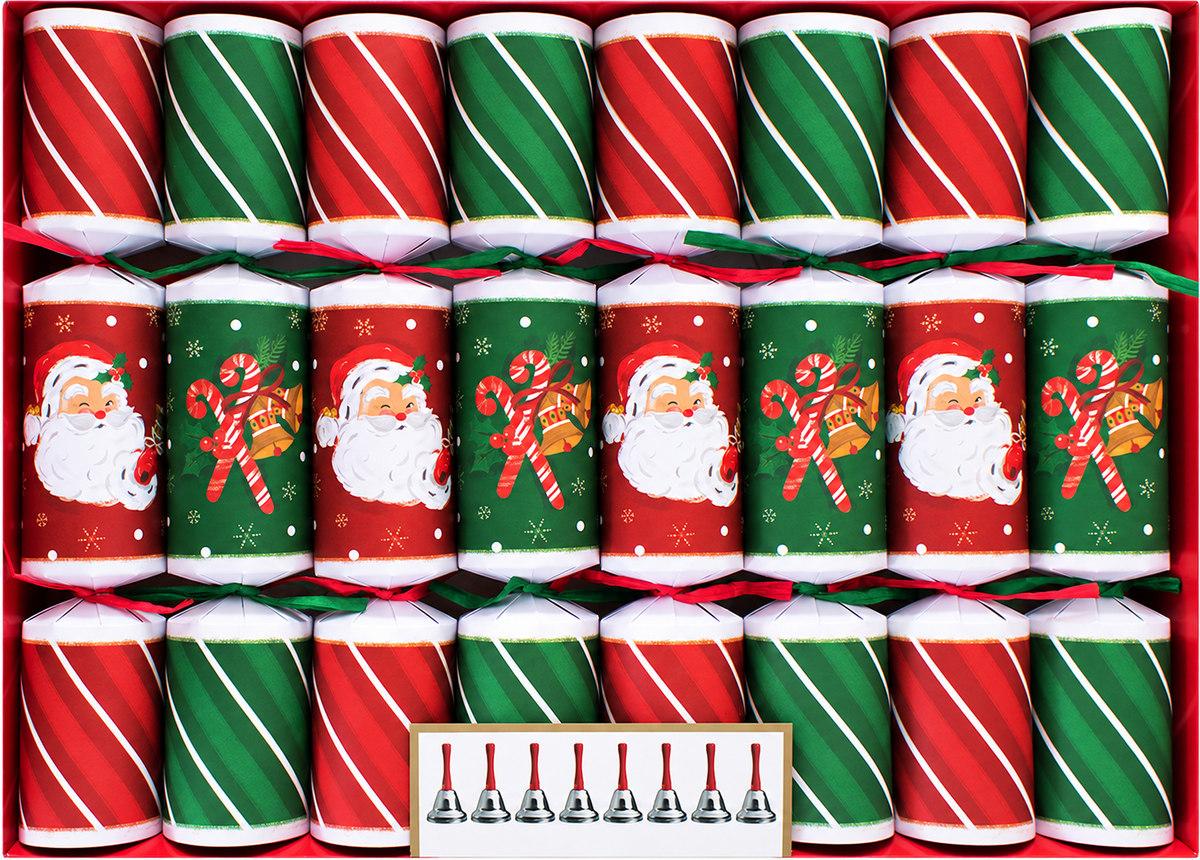 Santa's Jingle Bells Crackers by Harvey and Mason