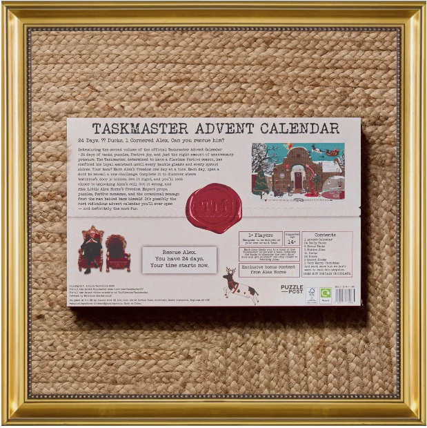 The Official Taskmaster Advent Calendar 2026