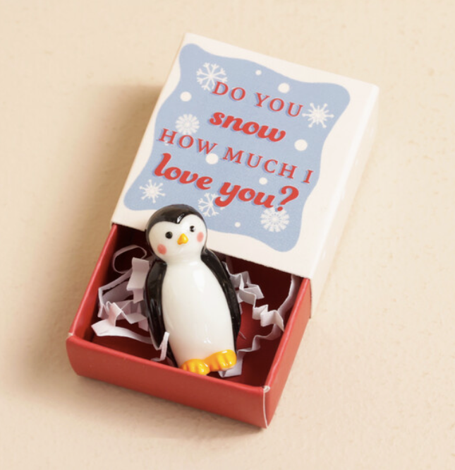 Tiny Matchbox Ceramic Tokens