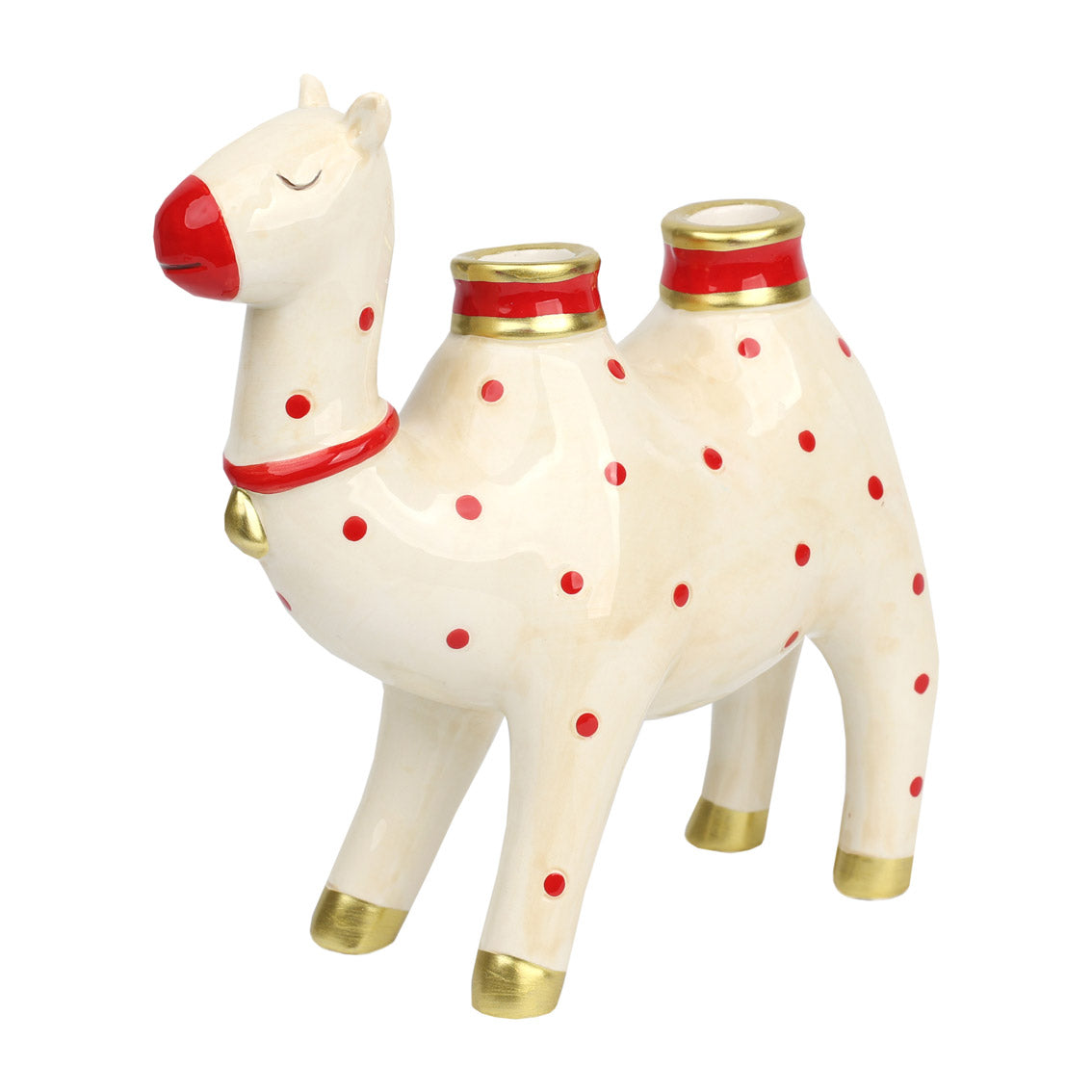 Spotty Ceramic Candle Holder by Talking Tables