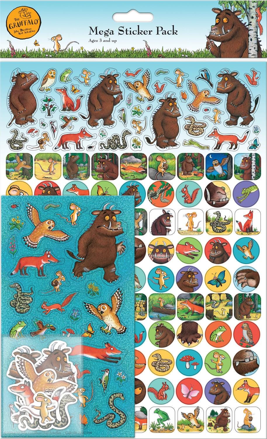 The Gruffalo Mega Pack of Stickers by Paper Projects