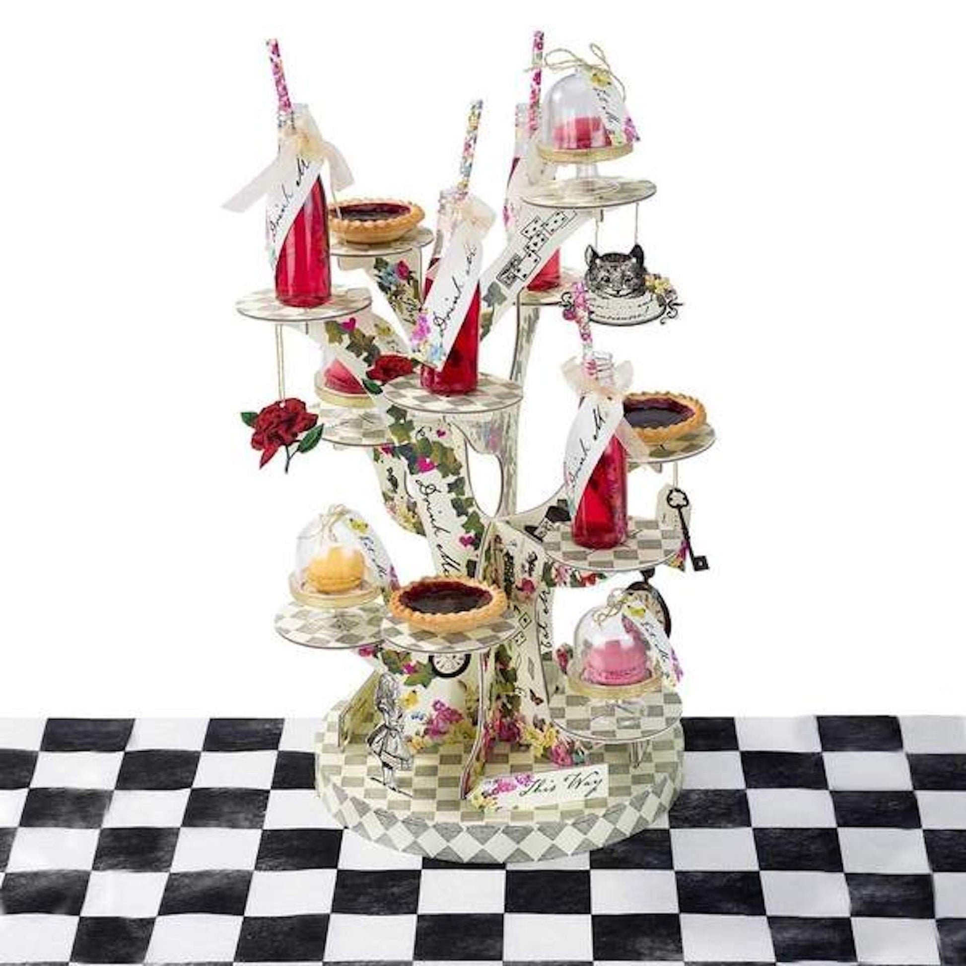 Truly Alice Cake Treat Stand by Talking Tables