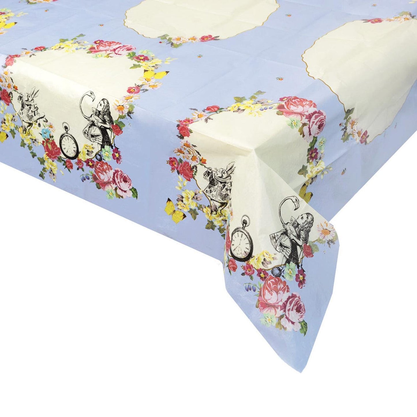 Truly Alice Paper Party Table Cover by Talking Tables