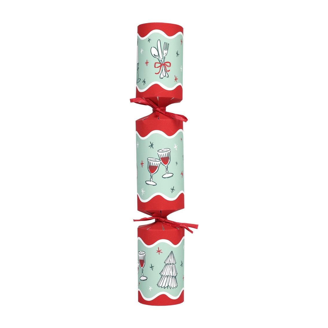 Bon Noel Luxury Eco Friendly Christmas Crackers (6 Pack)