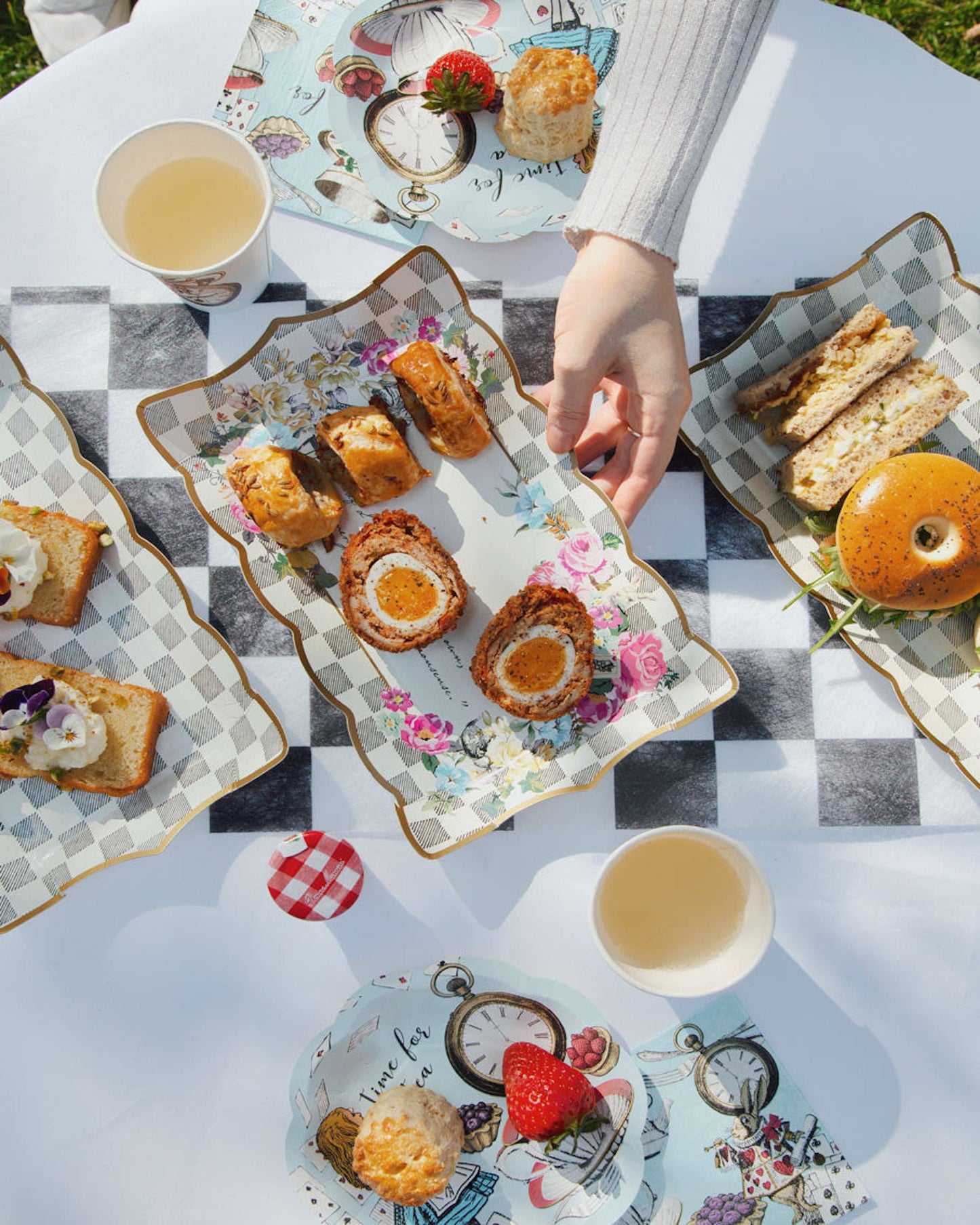 Truly Alice Themed Party Food Platters