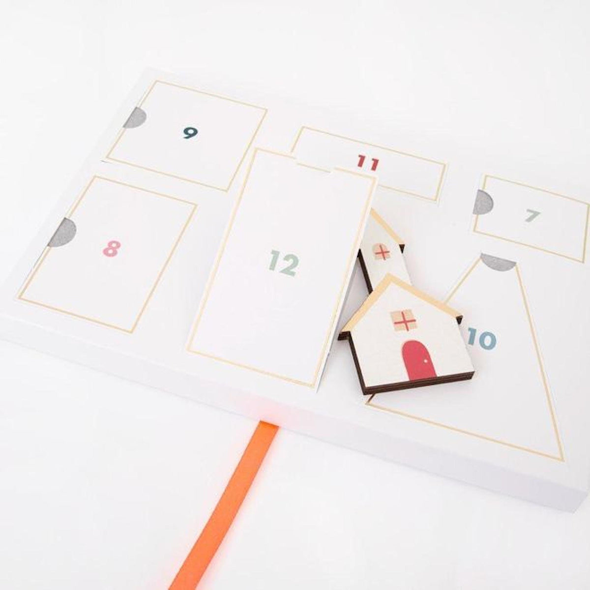 Luxury Wooden North Pole Festive Village Advent Calendar