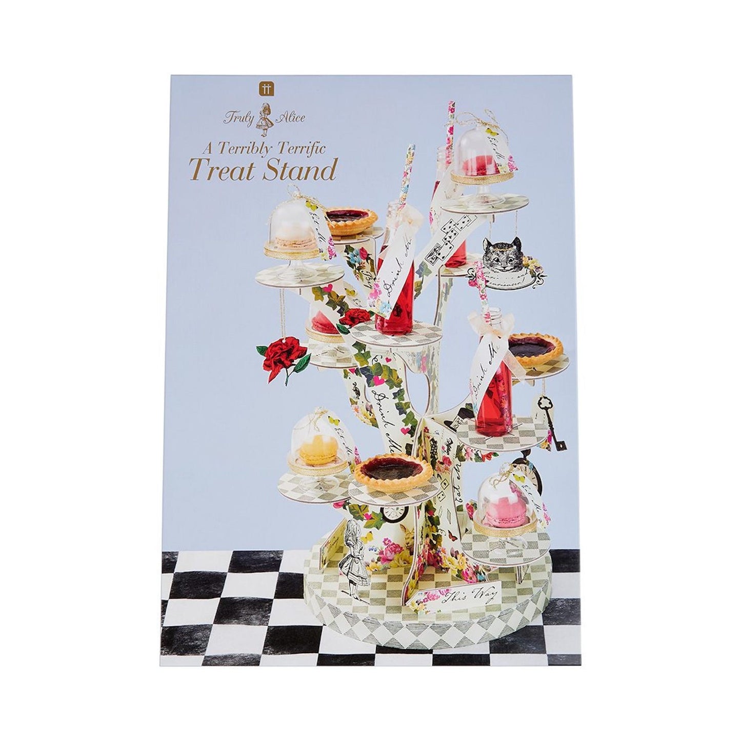 Truly Alice Party Tree Shaped Cupcake Cake Stand