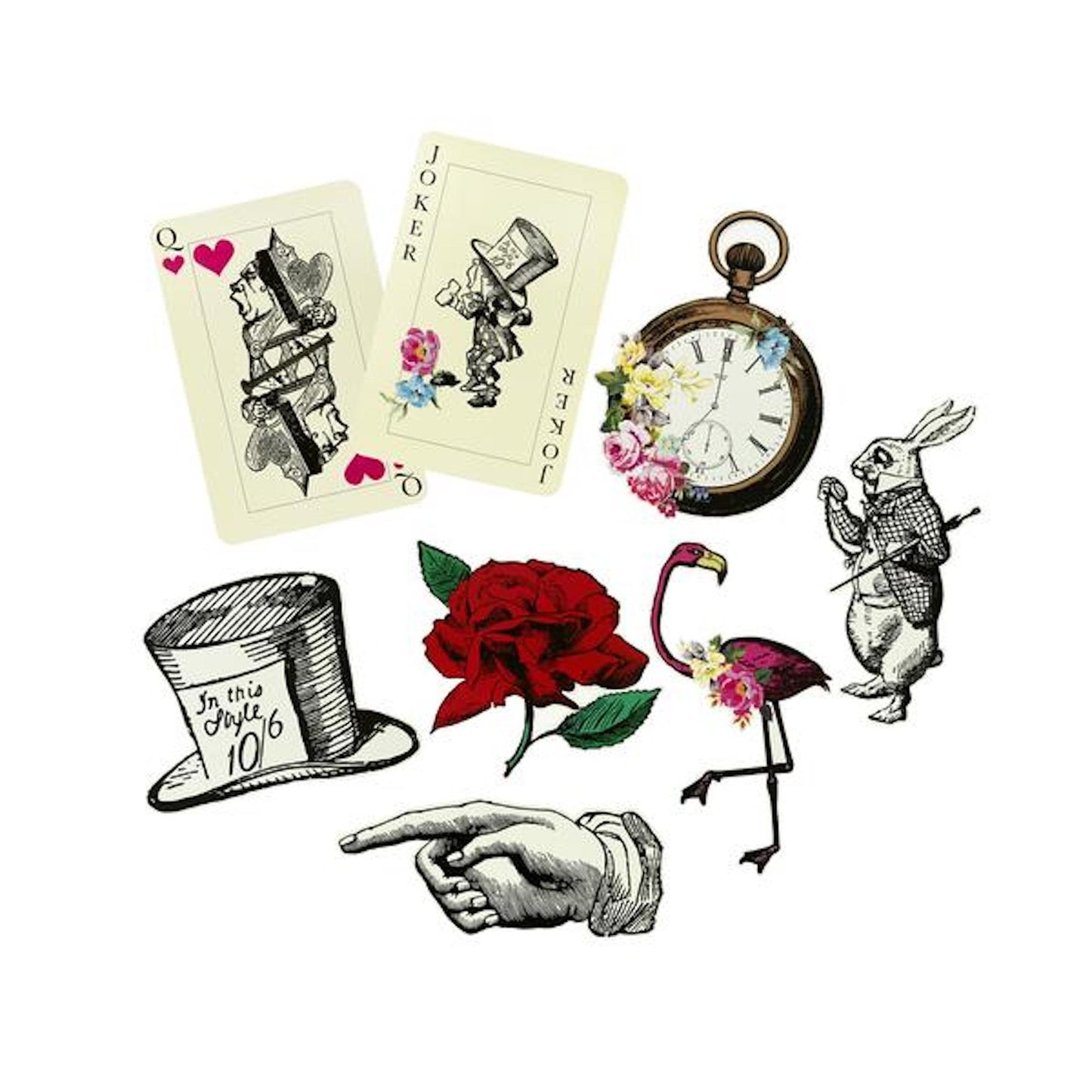 Truly Alice Party Prop Set Extra Large