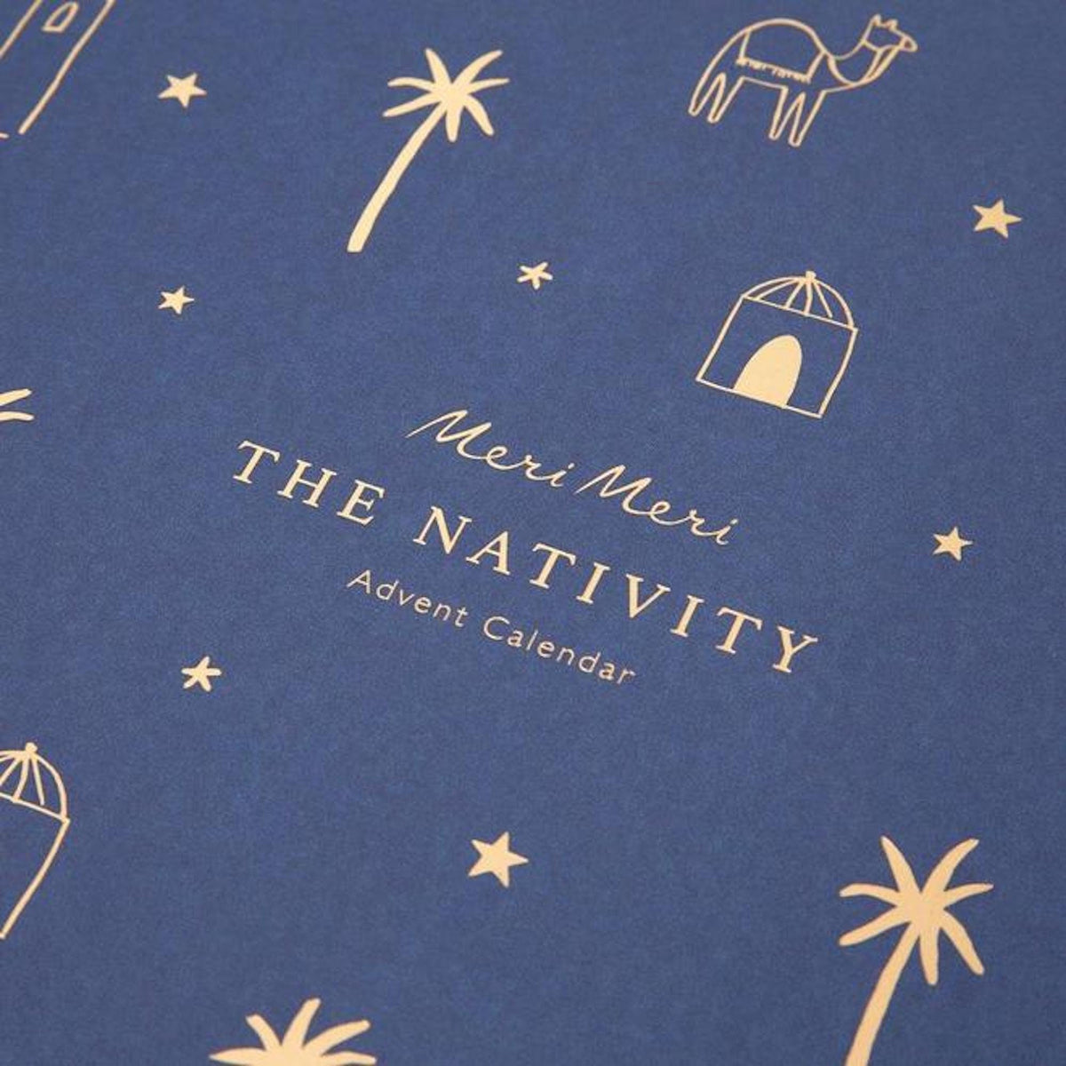 Luxury Nativity Paper Craft Advent Calendar
