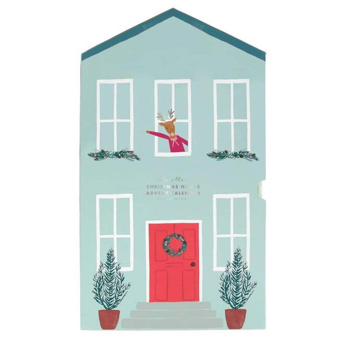 Luxury Festive House Paper Advent Calendar