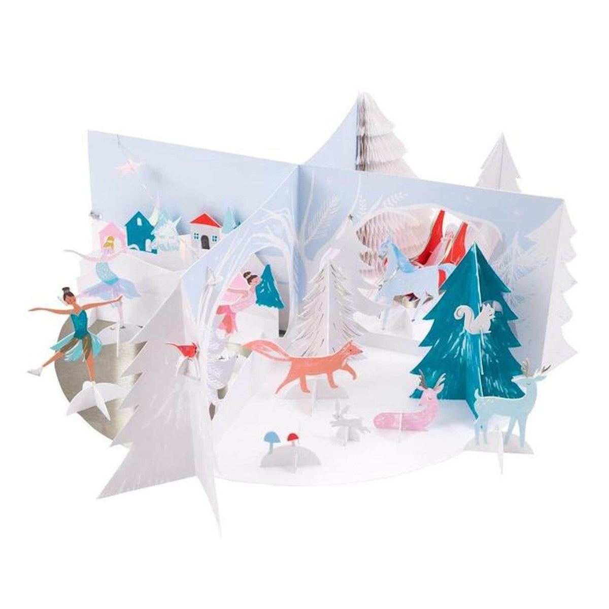Luxury Winter Wonderland Paper Craft Advent Calendar