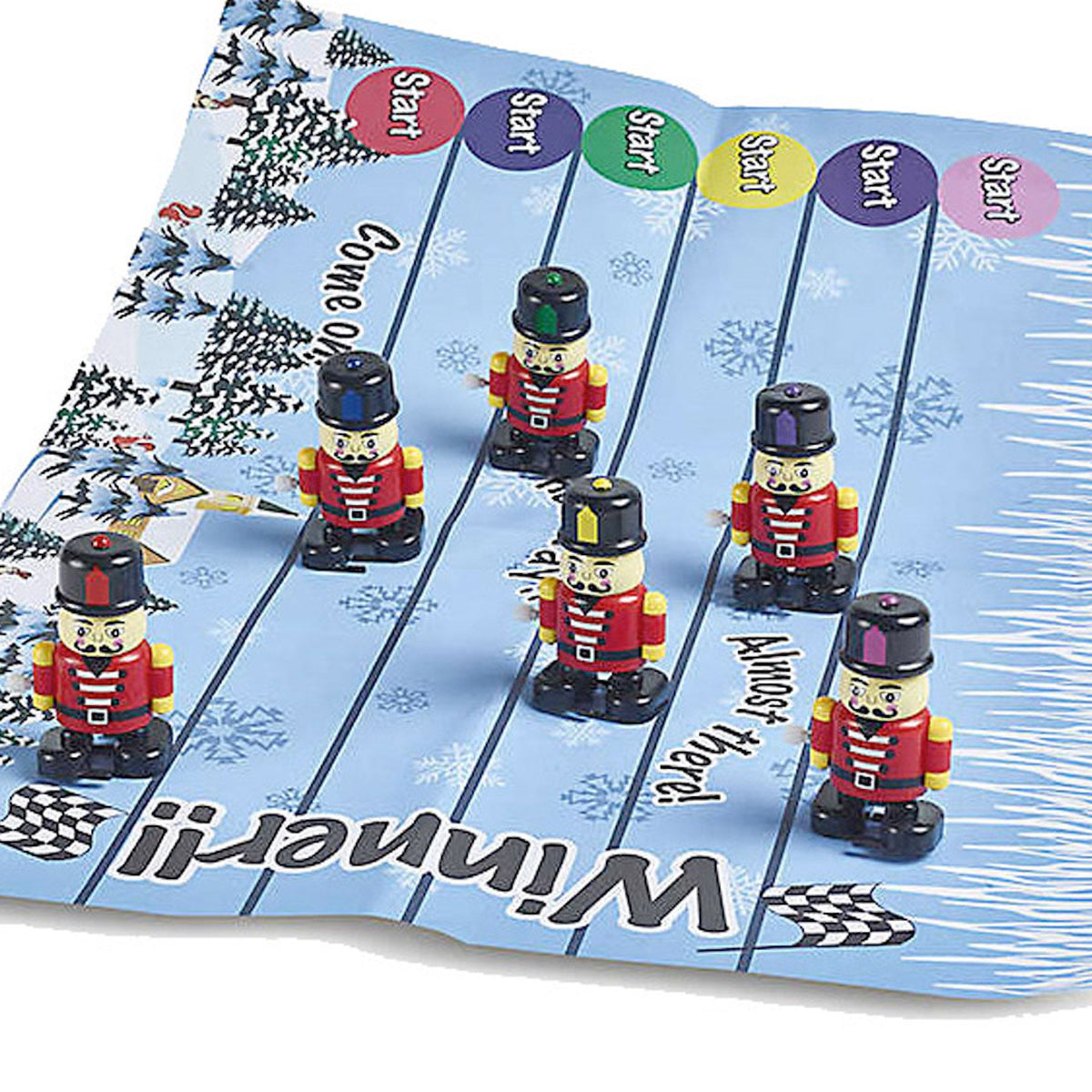 Racing Nutcracker Large Handmade Luxury Christmas Crackers (6 Pack)