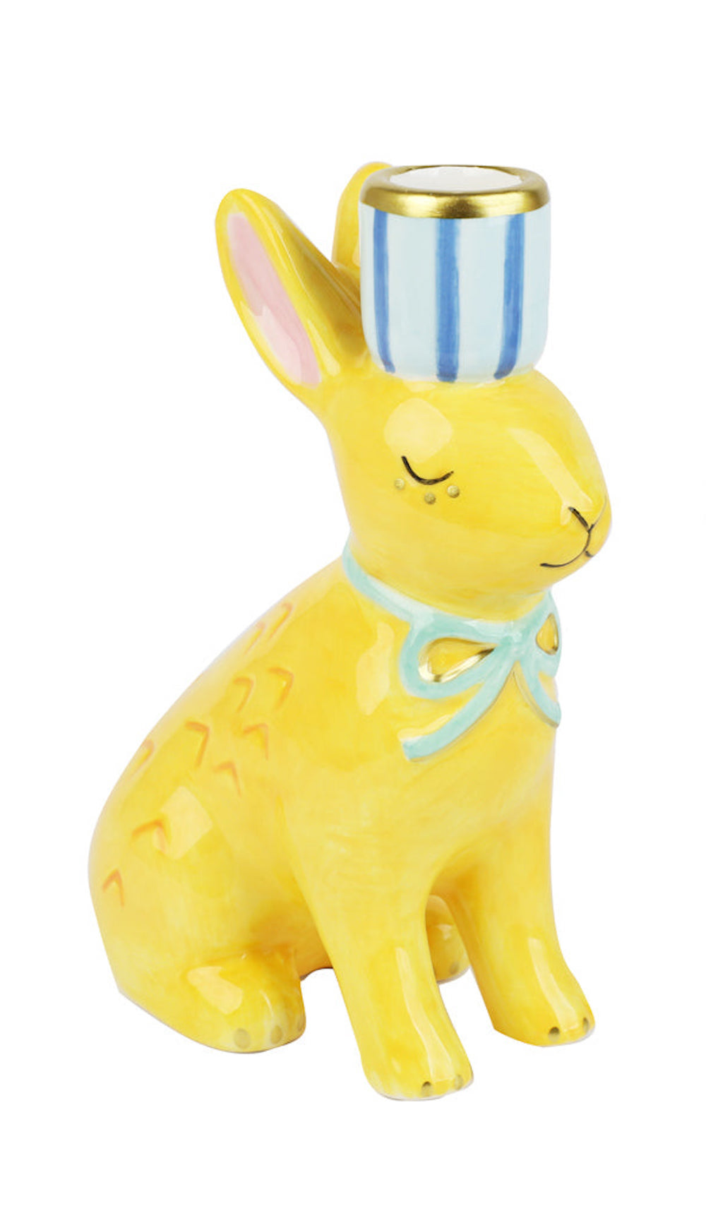 Bunny Ceramic Dinner Candle Holder