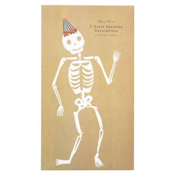 Meri Meri Halloween Skeleton Decorations