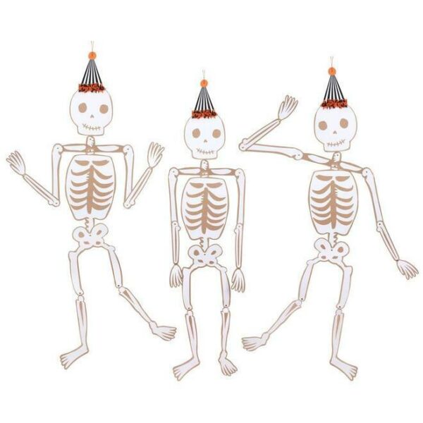 Meri Meri Halloween Skeleton Decorations
