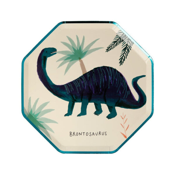 Meri Meri Dinosaur Side Plates