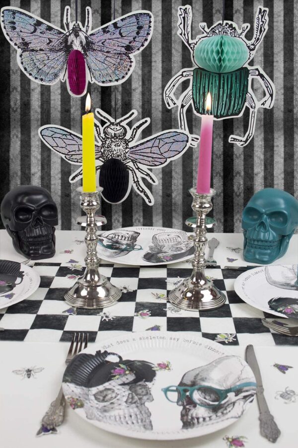Talking Tables Alice Checked Table Runner