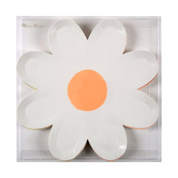 Meri Meri Pastel Daisy Plates