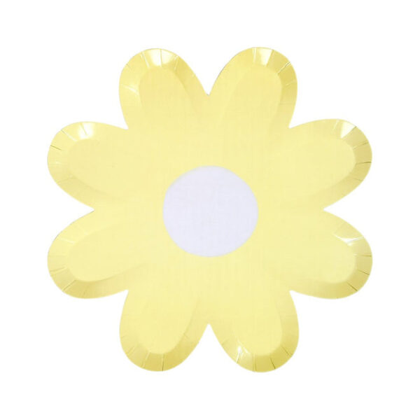 Meri Meri Pastel Daisy Plates