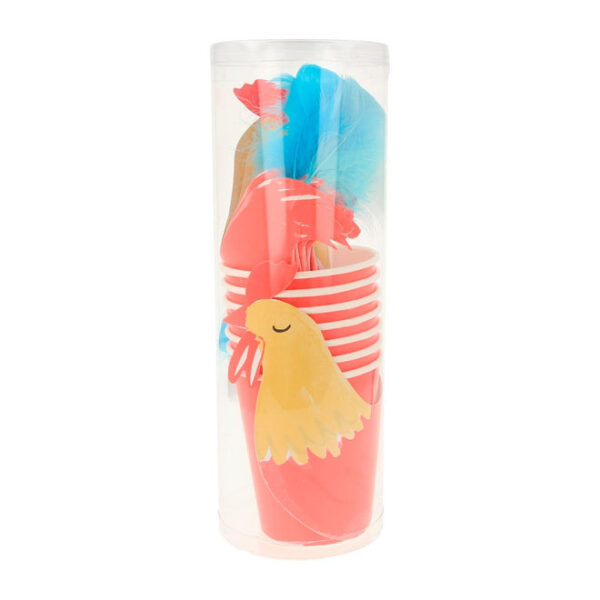 Meri Meri On The Farm Rooster Cups