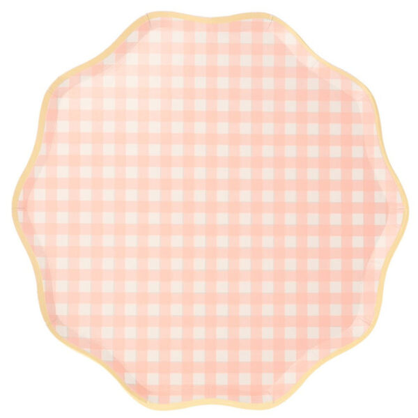 Meri Meri Gingham Dinner Plates
